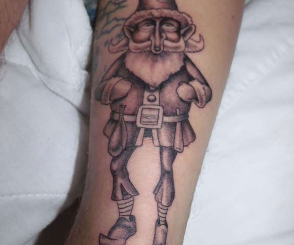 Gnome On Leg