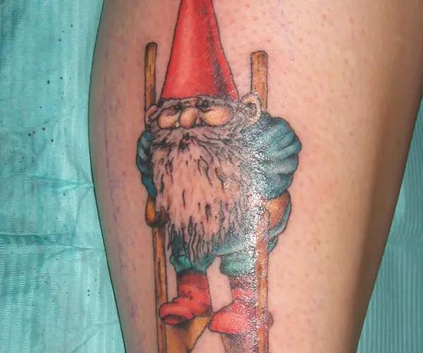My Gnome by Zane at Gold Heart La Crosse Wisconsin  rtattoos