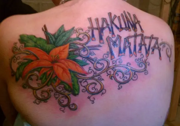 25 Astonishing Hakuna Matata Tattoo Designs - SloDive