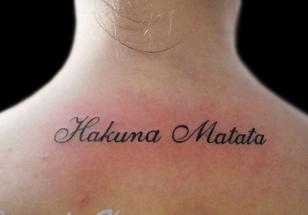 The Top 67 Hakuna Matata Tattoo Ideas  2021 Inspiration Guide