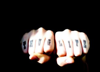 20 Astonishing Thug Tattoos