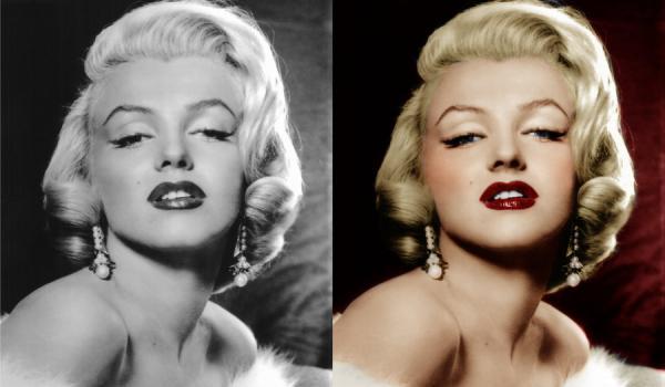 Marilyn Monroe Coloured