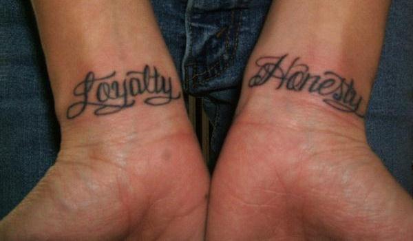 Loyalty Honesty