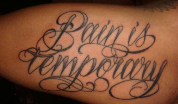 Pain Is Temporary