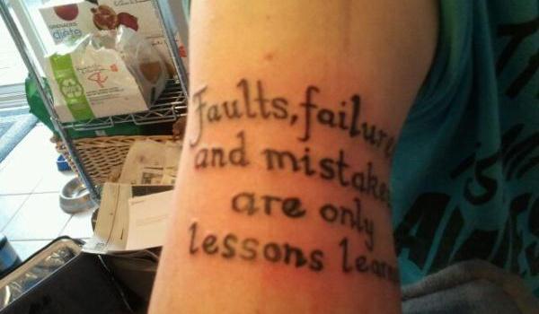 Quote Tattoo