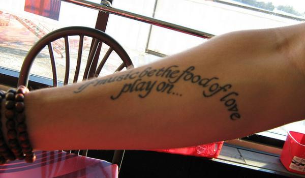 Shakespeare Tattoo