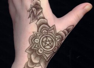 20 Awe-Inspiring Pentacle Tattoo Designs