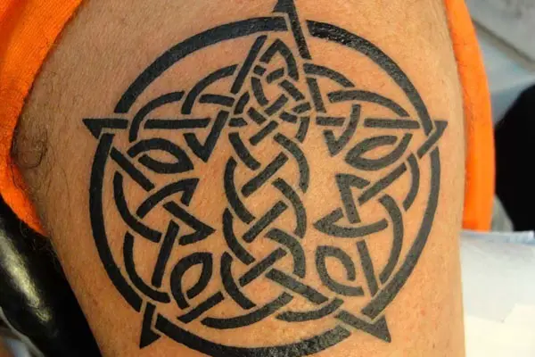 Celtic Pentacle Tattoo