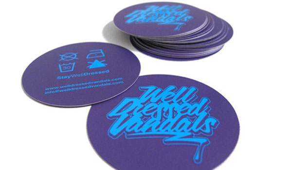 Circular Business Cards