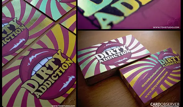 Dirty Addiction Business Card