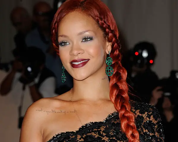 Rihanna Her Extraordinary Hairstyle Look Design Press