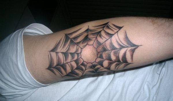 Spider Web Tattoo Meaning Explained Avoid Getting The Tattoo In The Elbow  Area  Saved Tattoo