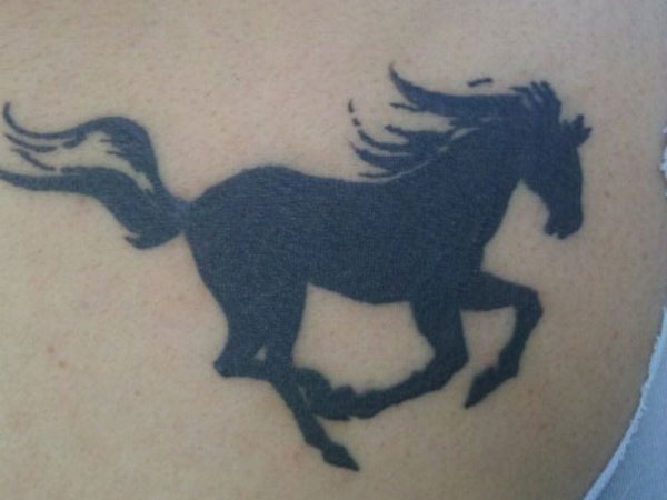 Black Stallion Tattoo