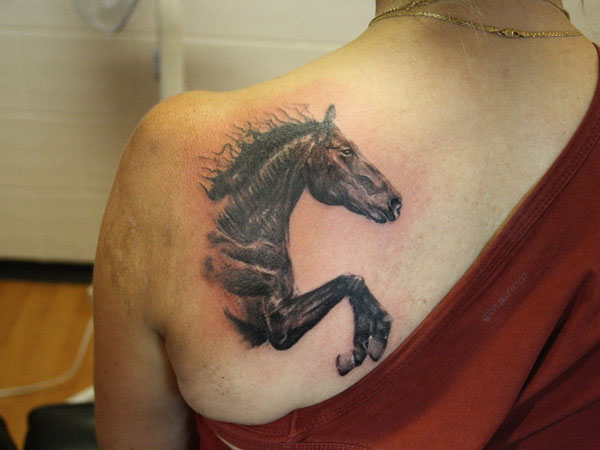 40 Awesome Horse Tattoos  Art and Design  Horse tattoo Horse tattoo  design Stallion tattoo