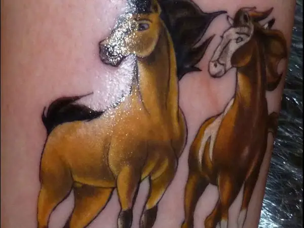 Stallion Of The Cimarron Tattoo