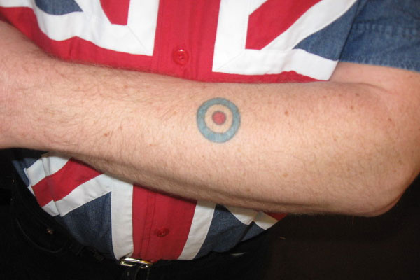 Target Tattoo On Arm