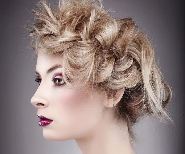 30 Magnificent Updos For Medium Hair Slodive