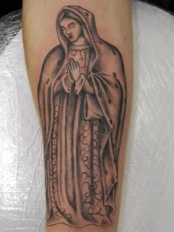 Nice Virgin Mary Tattoo