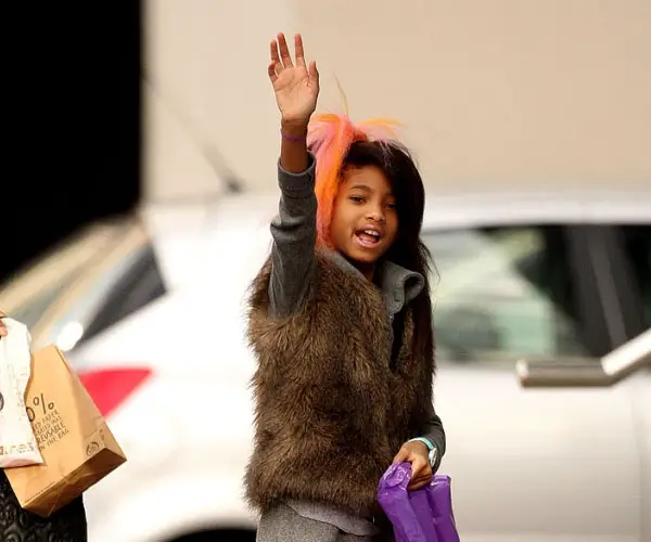 Willow Smith Orange Hair