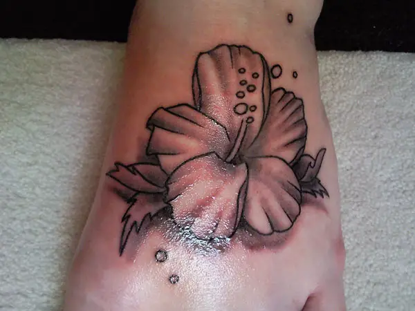 Hawaiian Flower and Lily Tattoo Designs  TatRing