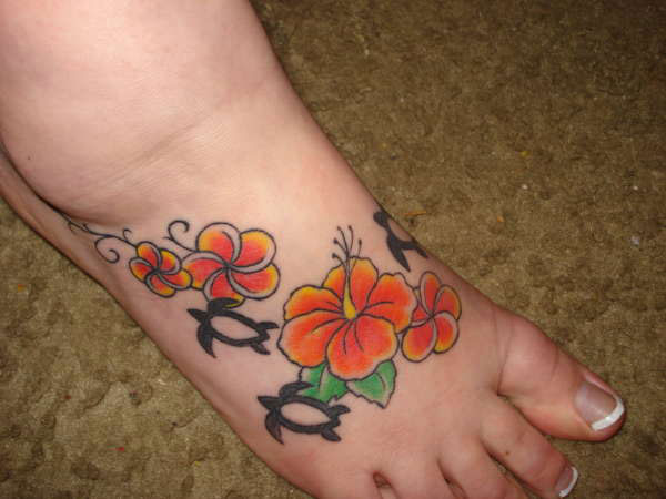 Hawaiian Souvenir Tattoo