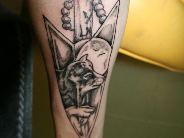Indian Dagger Tattoo
