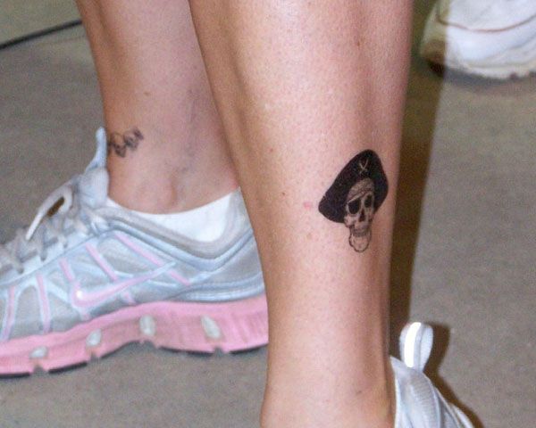Leg Pirate Tattoo