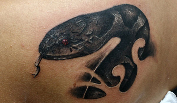 Bad Snake Tattoo
