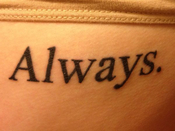 11 One Word Tattoo Ideas That Will Blow Your Mind  alexie