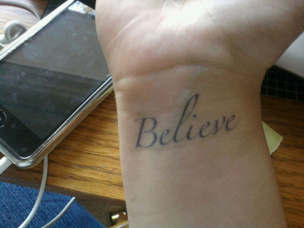 Yes, Believe