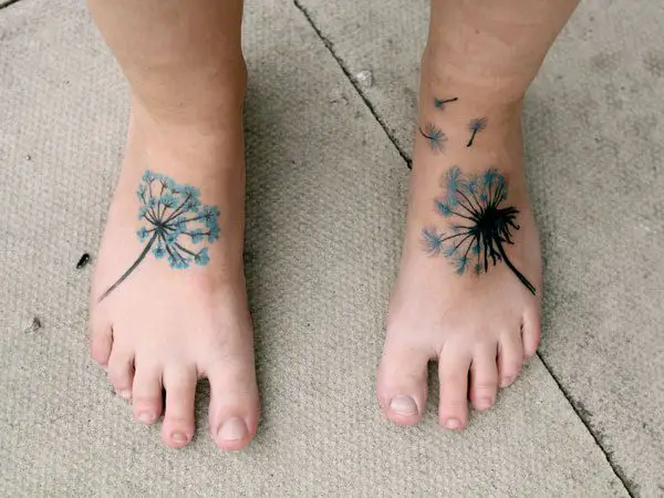 24 Gorgeous Dandelion Tattoos All Romantic Girls Will Adore 