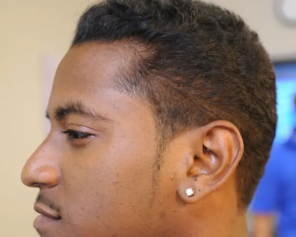 black men relaxed hairstyles