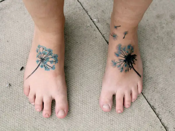 47 Small Dandelion Tattoo Ideas for Minimalists  Tattoo Glee