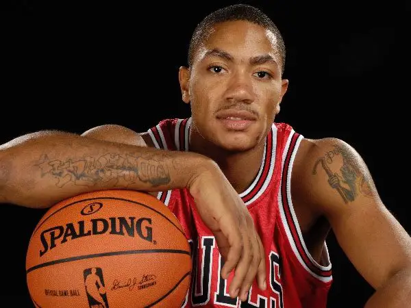 derrick rose  Derrick rose Athlete Sports stars