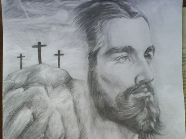 My First Drawing Of Jesus
