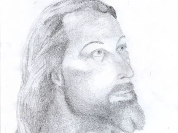 Quick Drawing Of Christ