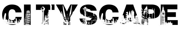 City Landmarks Font