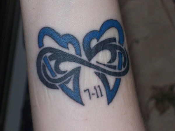 Infinity Symbol Custom Tattoo
