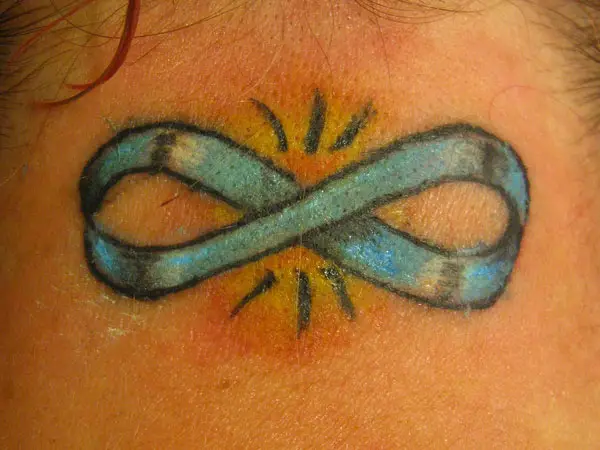 Colorful Symbol Tattoo