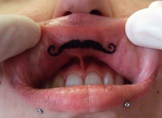 40 Breathtaking Lip Tattoos