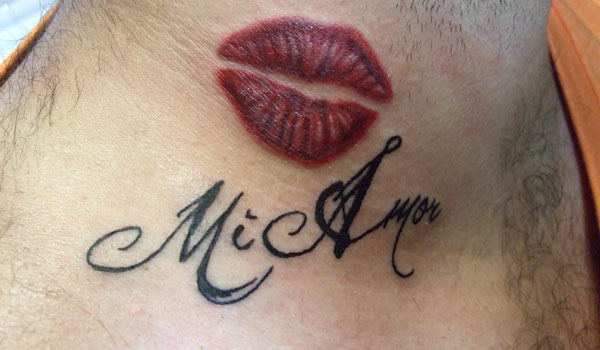 lip TATTOOS  bxtch im AMAZIN