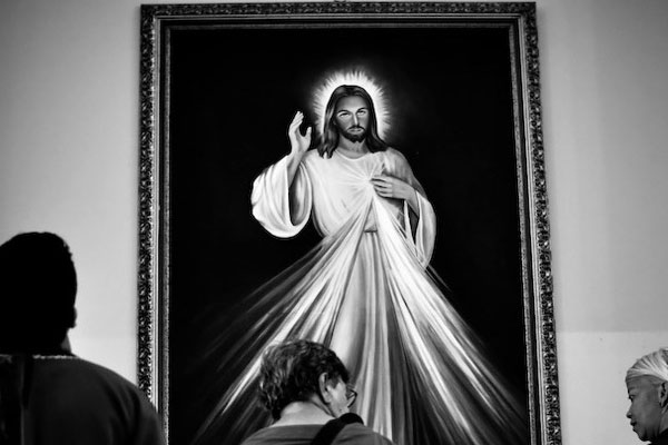 Jesus Black And White Picture