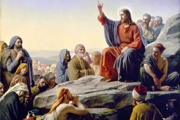 Picture Of Jesus Preaching