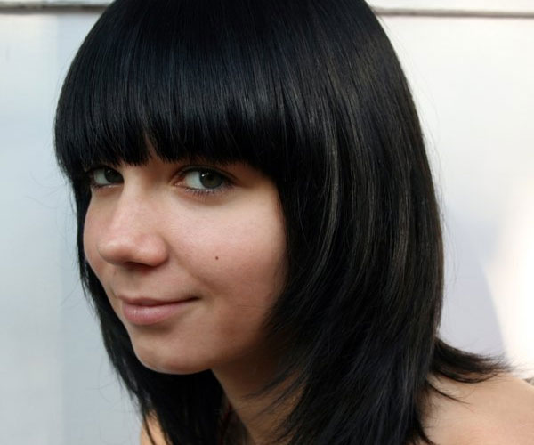 Black Bangs Hiarstyle