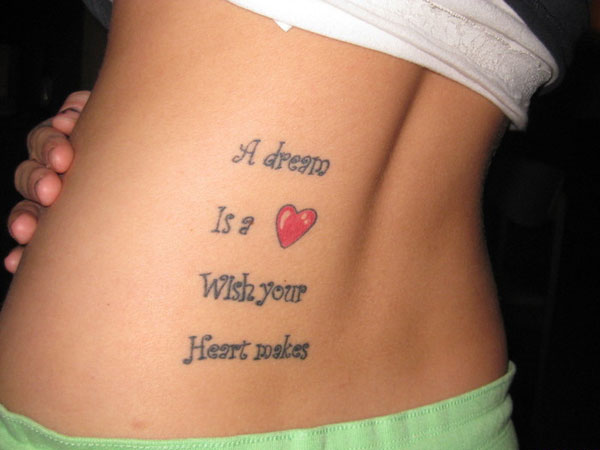 Dreamy Girl's Tattoo