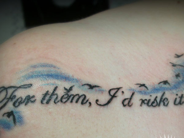 Commitment Quotes Tattoo
