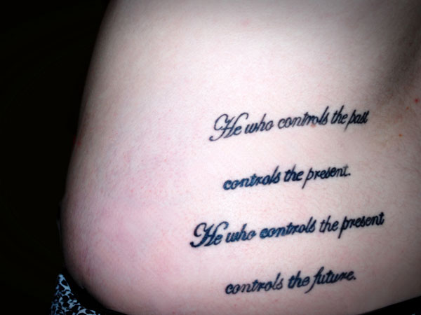 lower back tattoo sayings