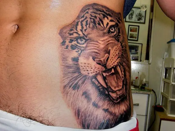 Fearsome Tiger Tattoo