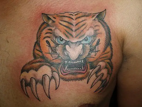 Top more than 87 tiger tattoo for kids  thtantai2