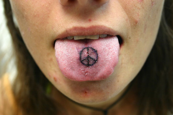 Peace Activist Tattoo